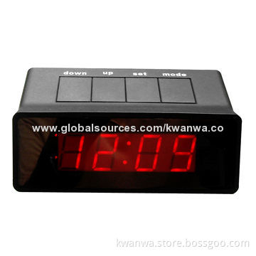 Latest Design Digital Multifunction Temperature Digital LED Alarm Clock, Sized 140 x 82 x 50mm